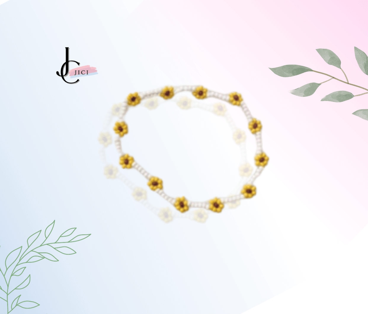 Vòng tay Hoa Hướng Dương Handmade