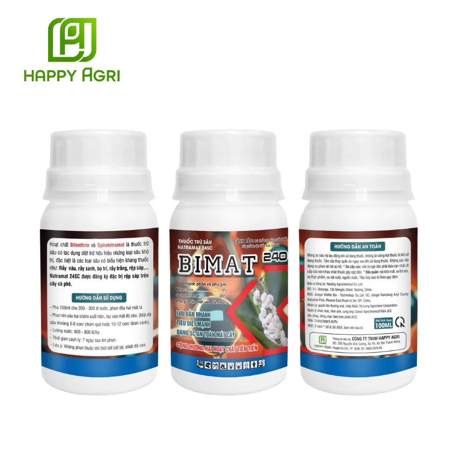 THUỐC TRỪ SÂU NATRAMAT 24SC HIỆU BIMAT 240