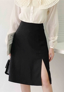 Chân váy xẻ tà Hanni Store