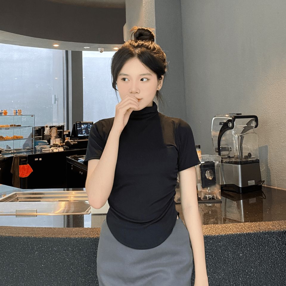 The Unbound ÁO THUN BABY TEE CỔ LỌ