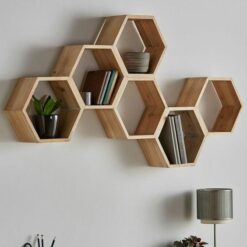 Kệ sách hình tổ ong