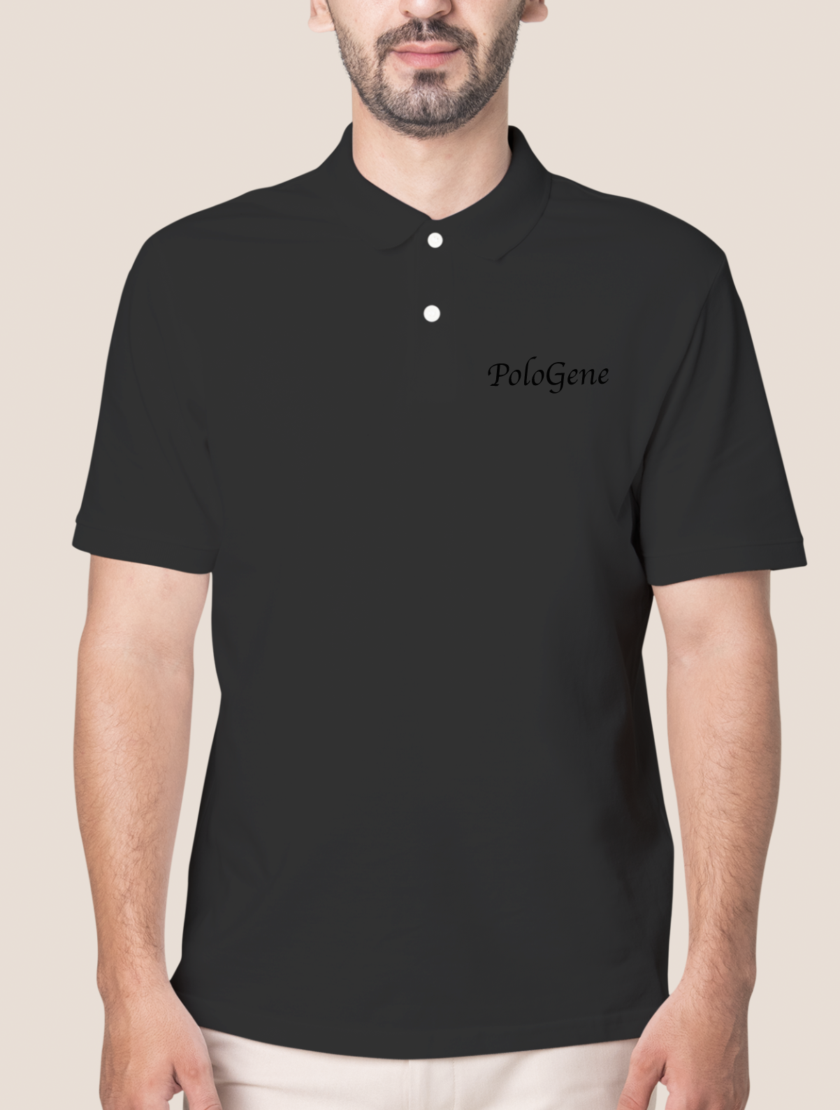 Áo Thun Có Cổ Nam Basic Logo ( T000104)