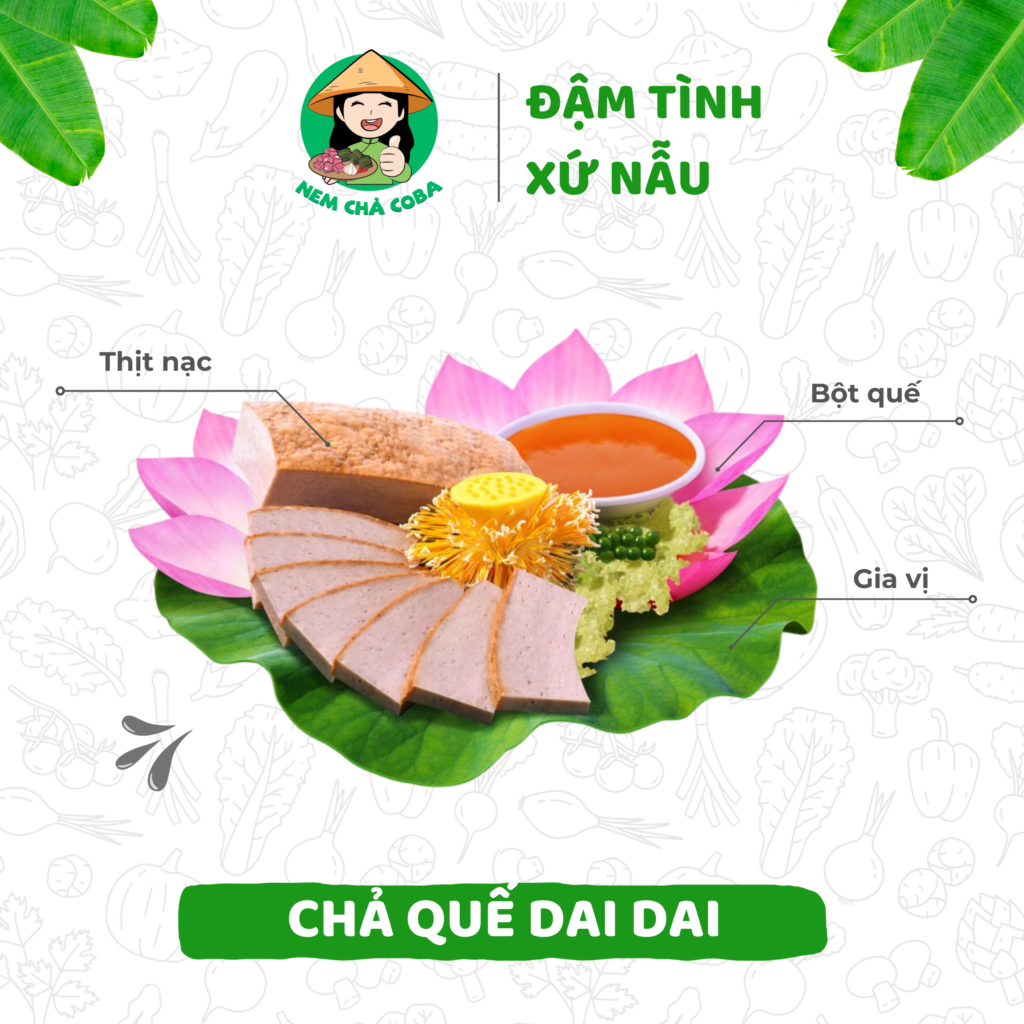 Đặc Sản Chả Quế Dai Dai 500gram – Hàng Chính Gốc CoBa