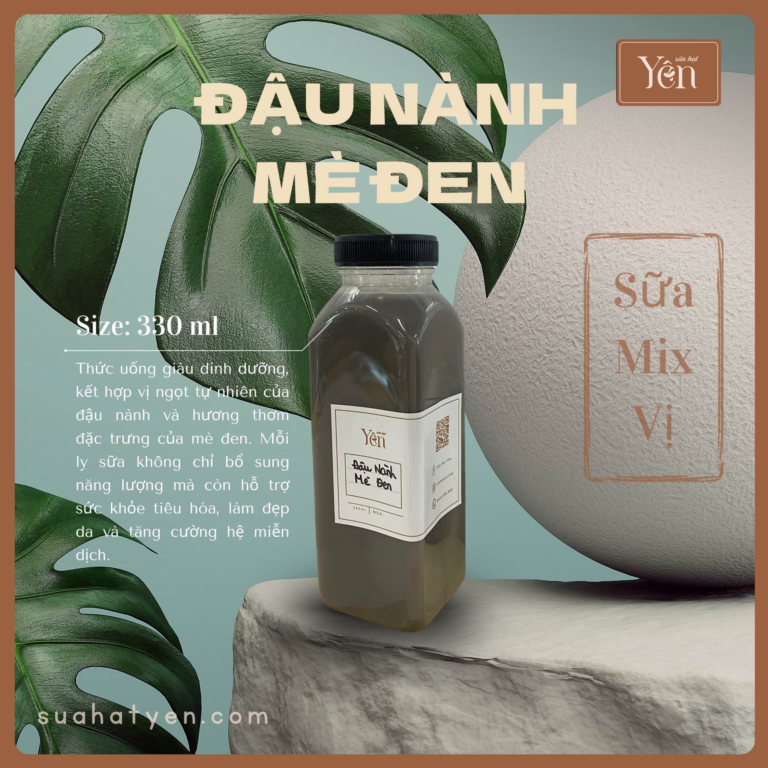 Sữa Đậu Nành - Mè Đen