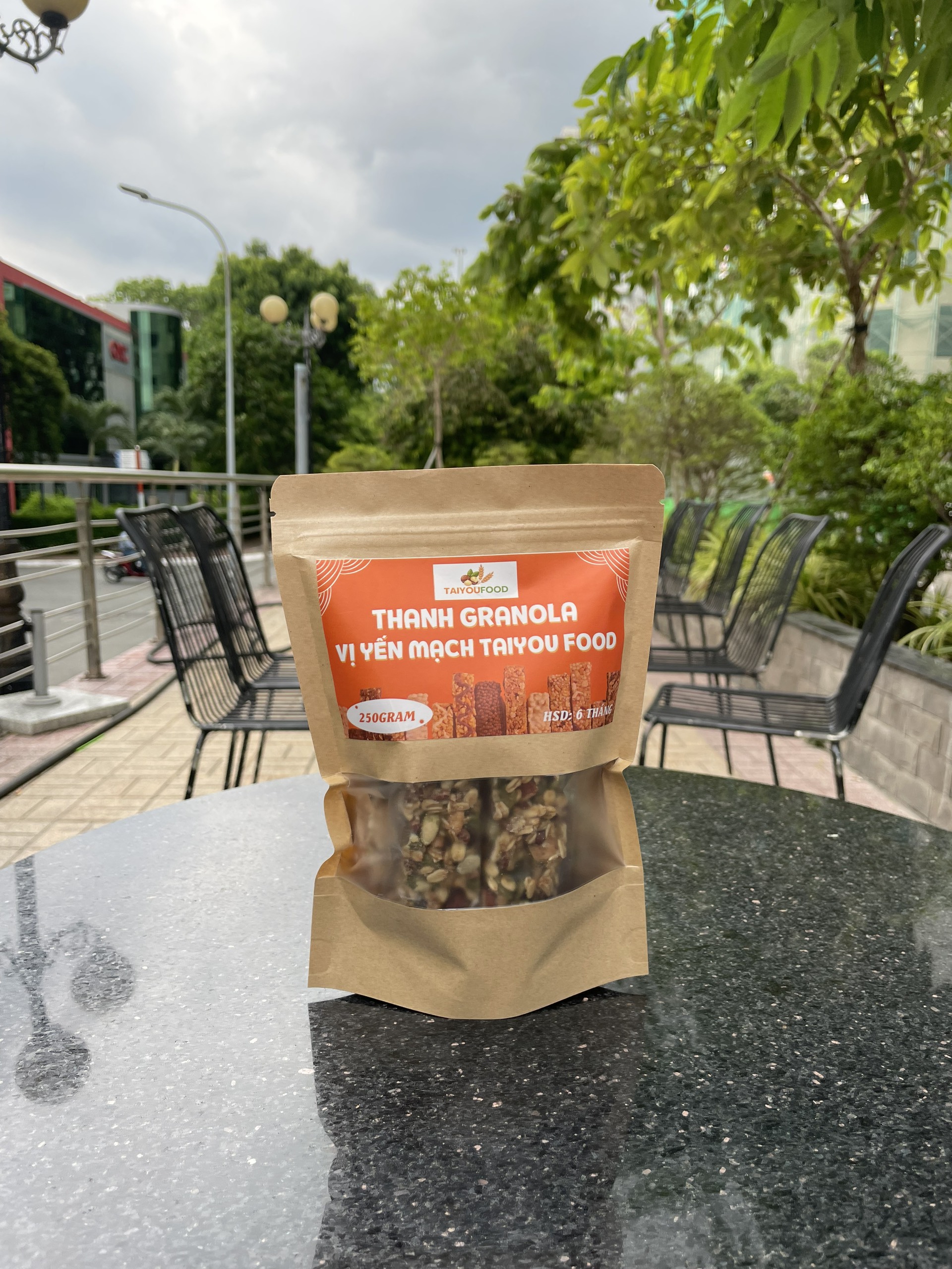 Bánh Ngũ Cốc Granola Vị Yến Mạch Túi 250gr