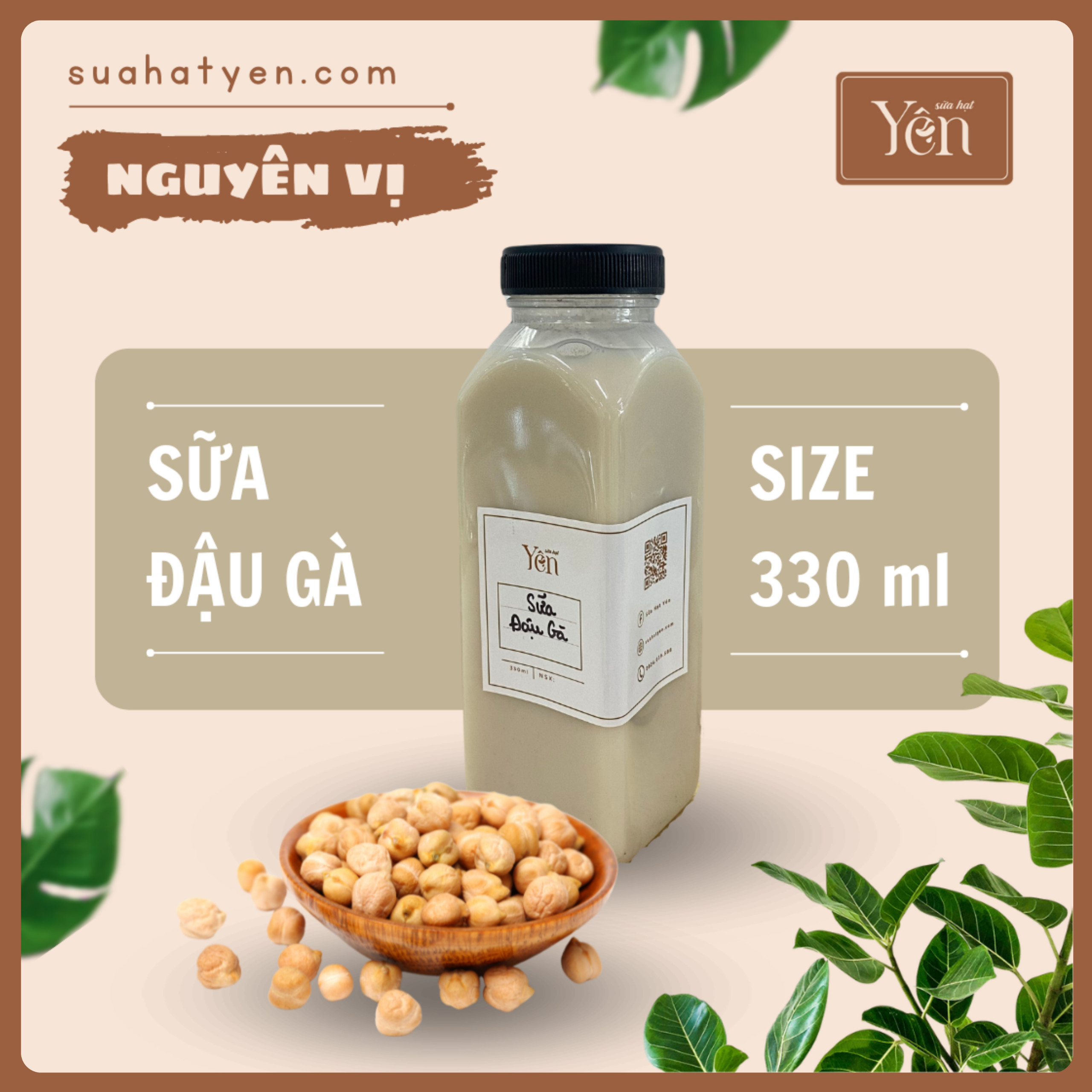 Sữa Đậu Gà Nguyên Vị