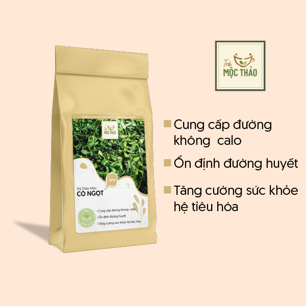 Trà cỏ ngọt - Tăng cướng sức khỏe hệ tiêu hóa
