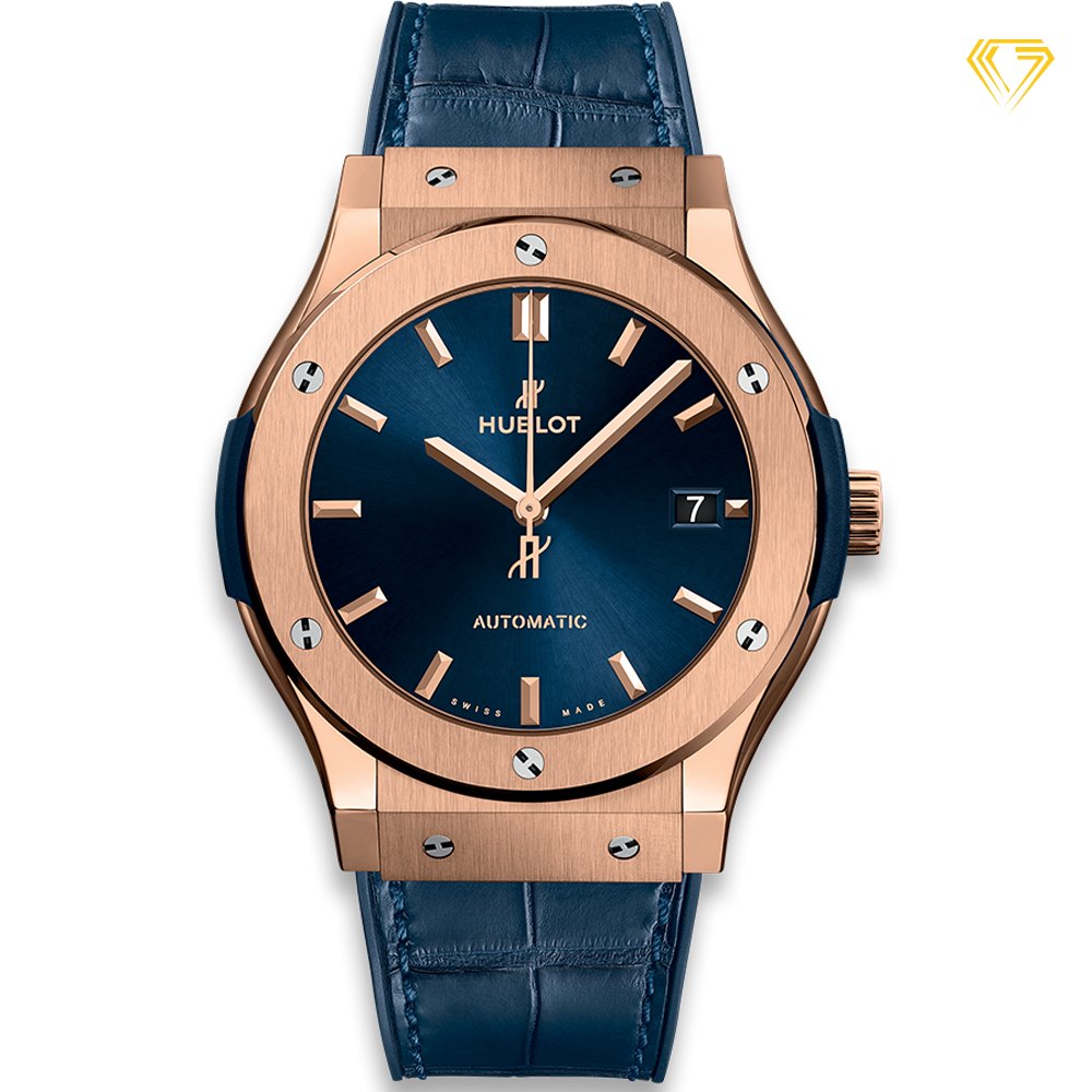 Hublot Classic Fusion King Gold Navy 42mm