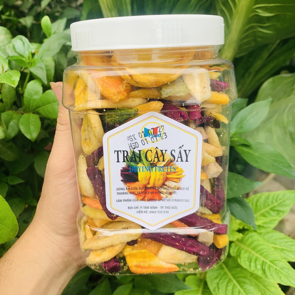 Củ quả sấy mix vị