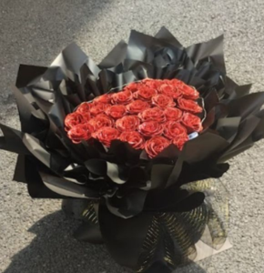 Bó Hoa Hồng Sáp Thơm Hình Trái Tim Hanaflow