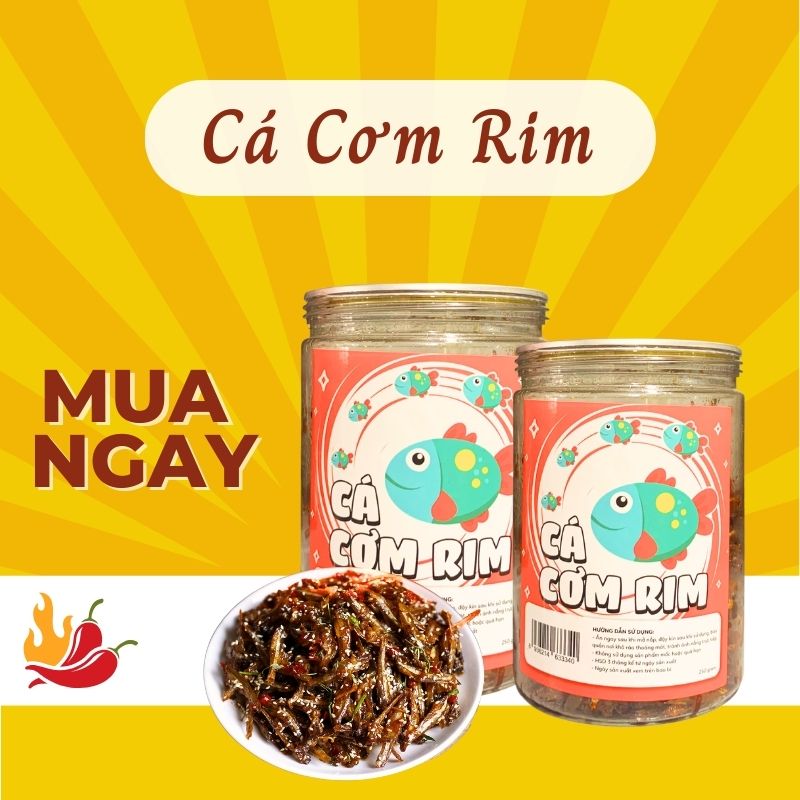 Cá cơm rim