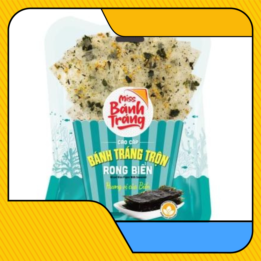 Bánh Tráng Trộn Rong Biển