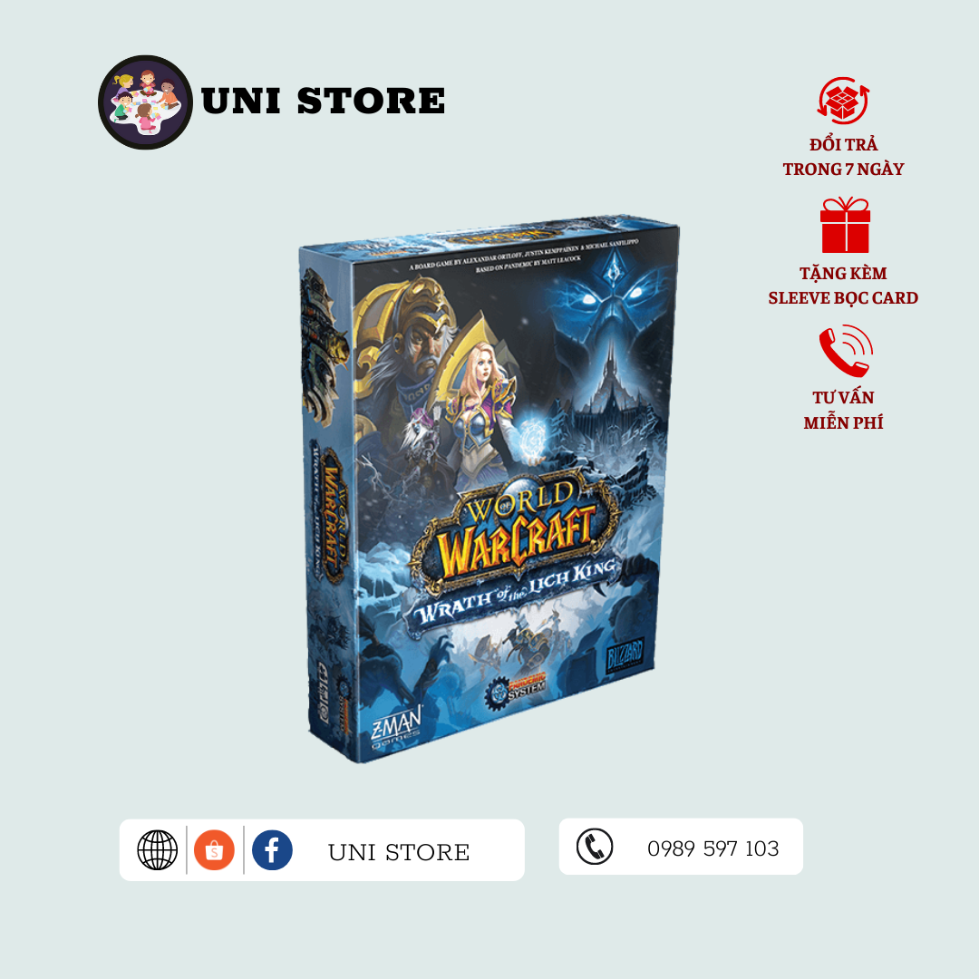 World of Warcraft: Wrath of the Lich King - Board Game Nước Ngoài