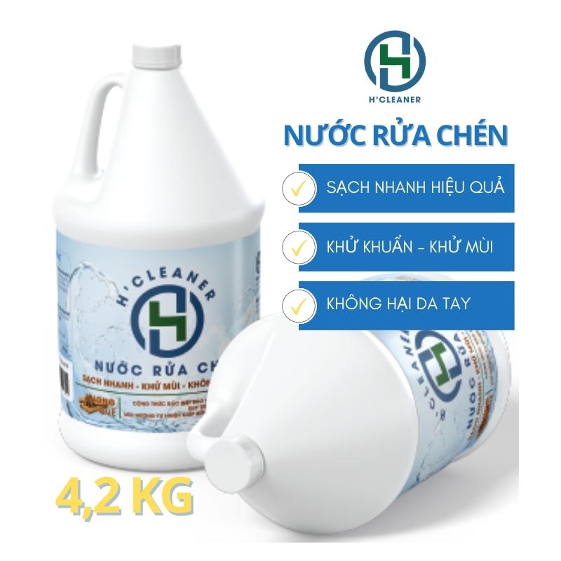 Nước rửa chén Hcleaner Hương Trà Xanh 4.2KG