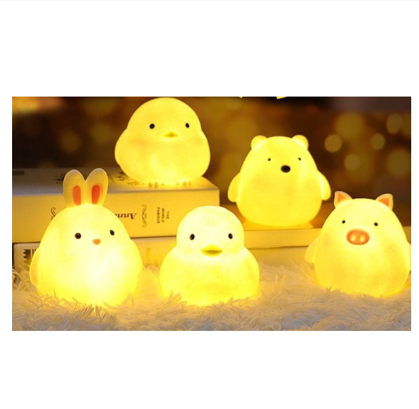 Đèn Mini Trang Trí Phòng Ngủ Hình Con Vật Dễ Thương