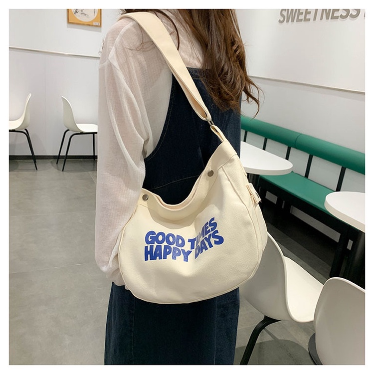 Túi Đeo Chéo Đựng Laptop TRUELY TOTES Size Lớn Thời Trang Hàn Quốc Đi Học TDC17