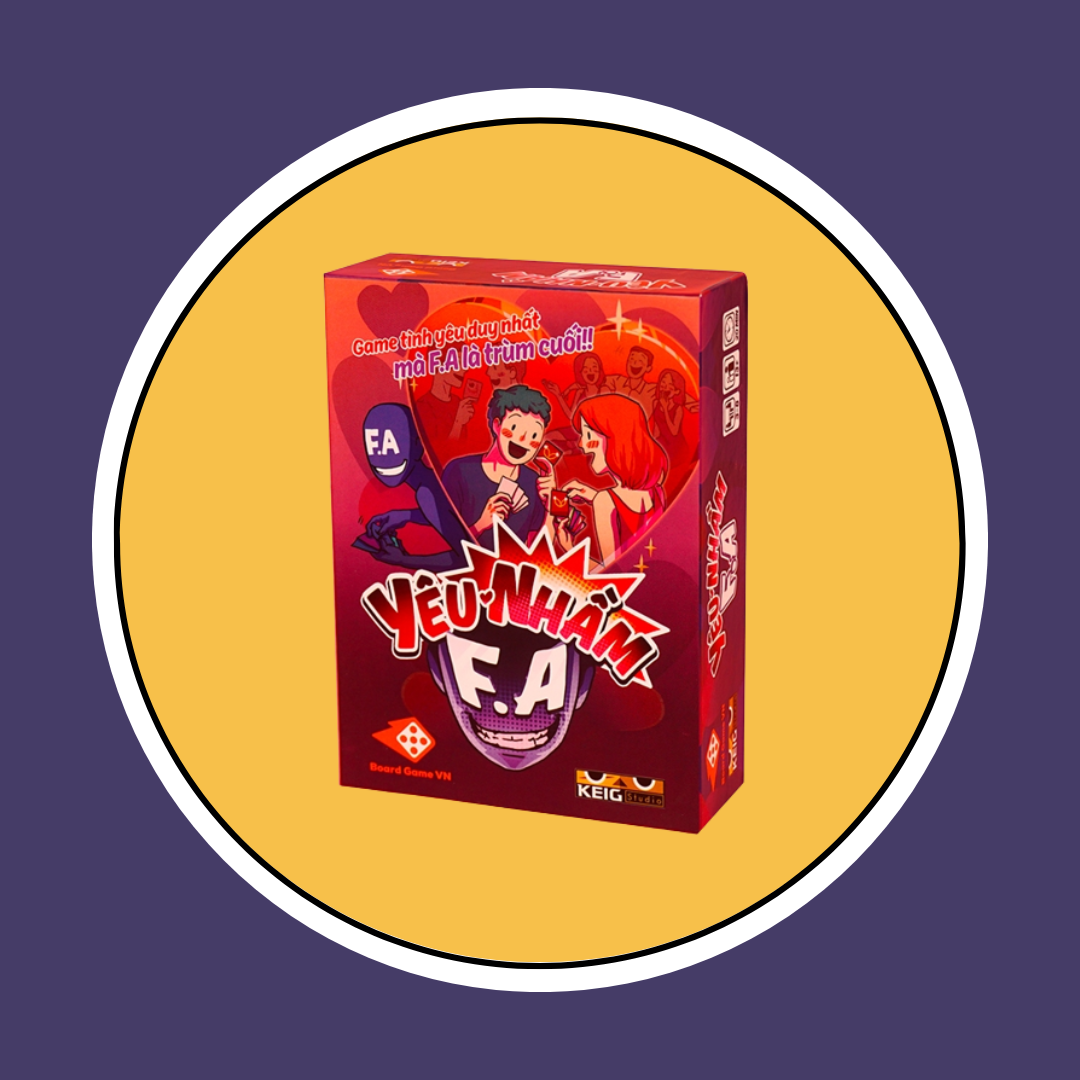 Yêu Nhầm F.A - Board Game Việt - 150 Thẻ