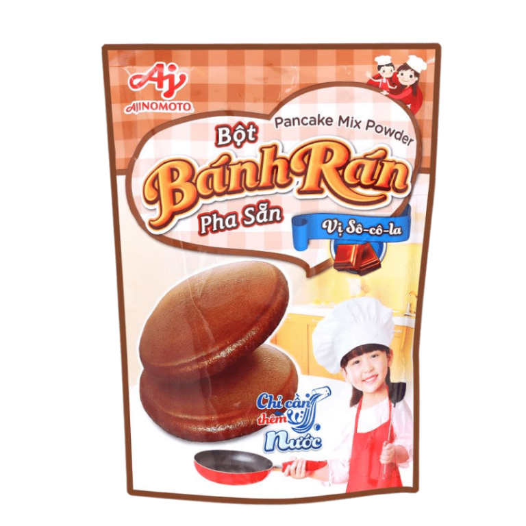 BỘT BÁNH RÁN PHA SẴN AJINOMOTO VỊ SOCOLA