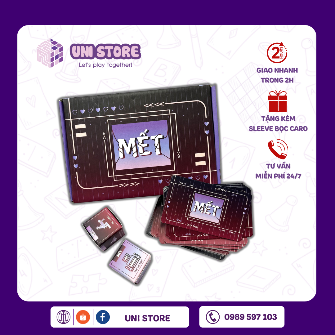 Bộ Bài Mết (Tặng Bọc Card) | Tình Yêu | 60 Lá