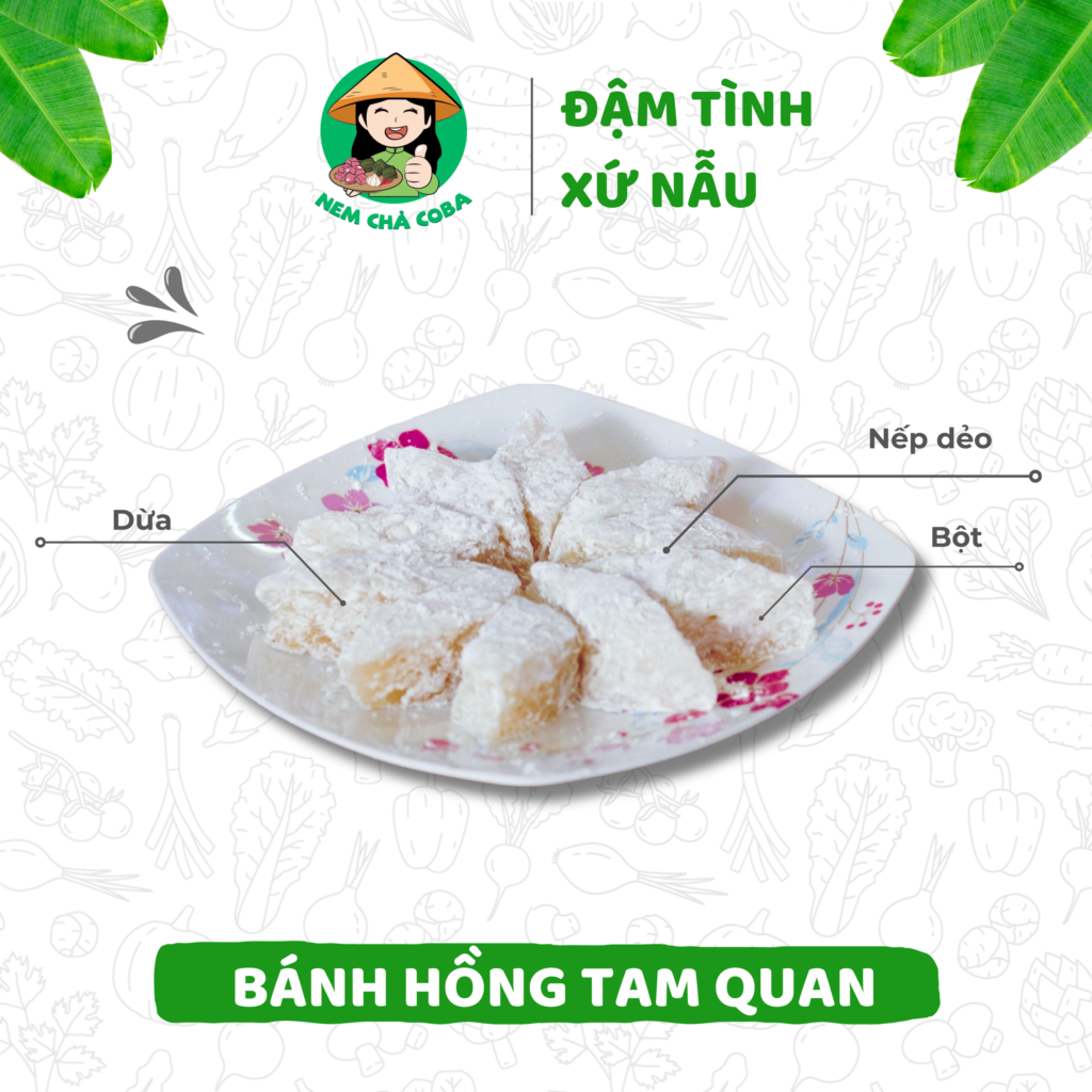 Tráng Miệng Bánh Hồng Tam Quan 10 Cái – Hàng Chính Gốc CoBa