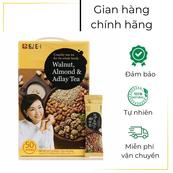 Bột ngũ cốc hàn quốc 50 gói Damtuh 900g