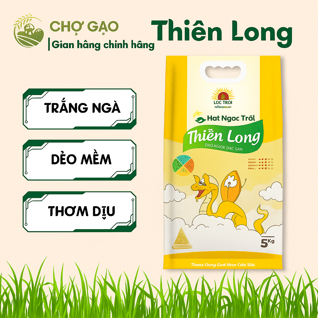 Gạo Thiên Long 5kg