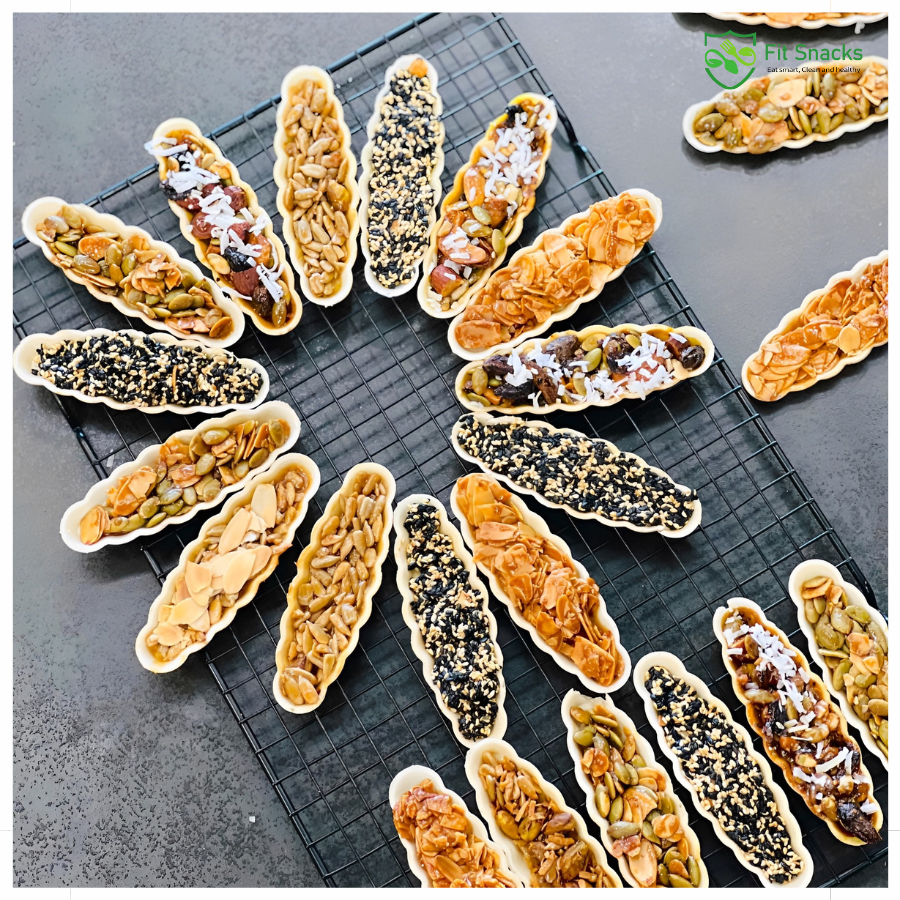 Bánh thuyền hạt dinh dưỡng - 500g | Fit Snacks