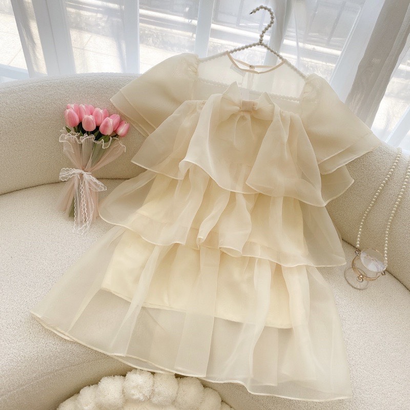 Đầm voan tiểu thư