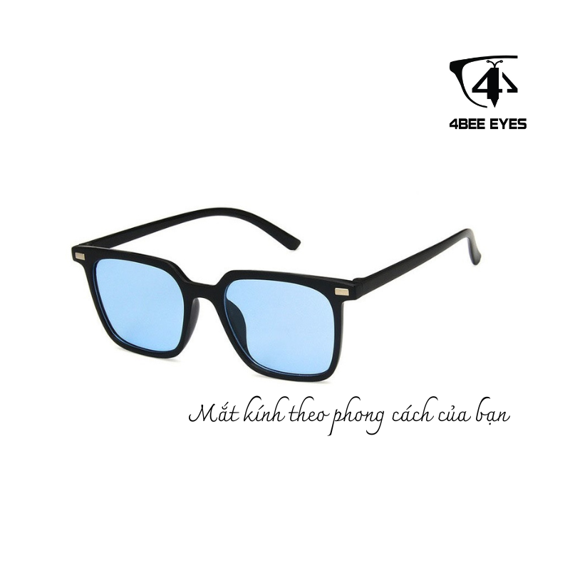 Kính mát gọng vuông phong cách retro