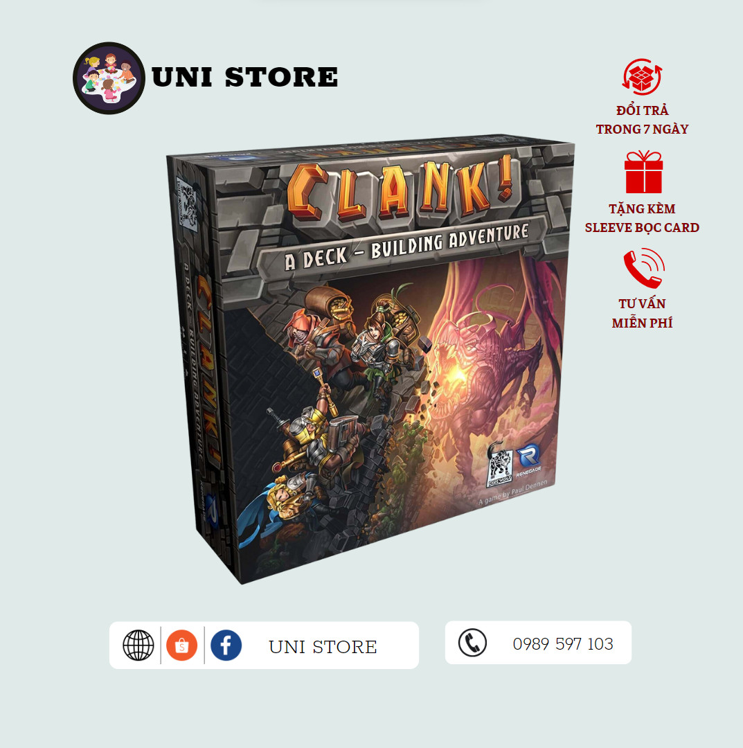 Clank!: A Deck-Building Adventure - Board Game Nước Ngoài
