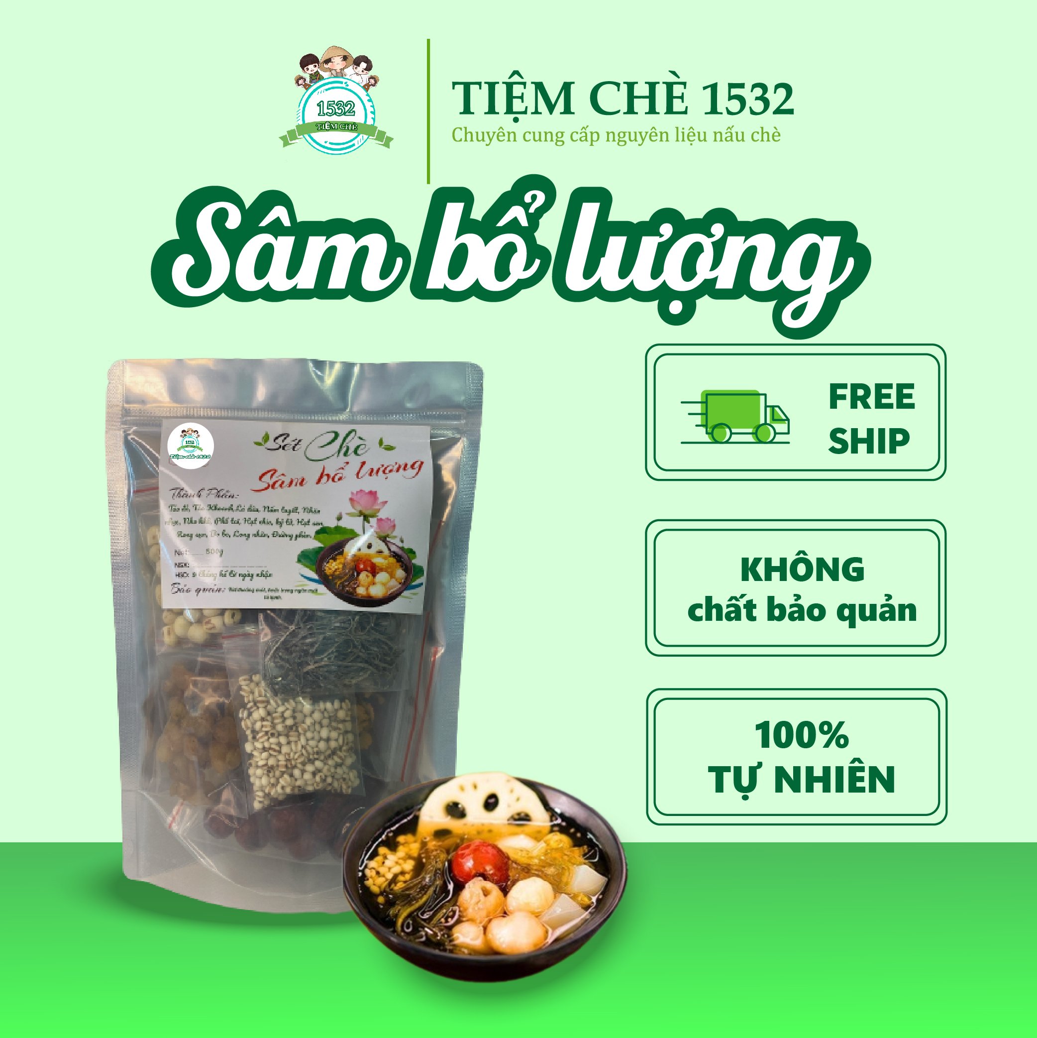 Sâm Bổ Lượng loại 500 gr