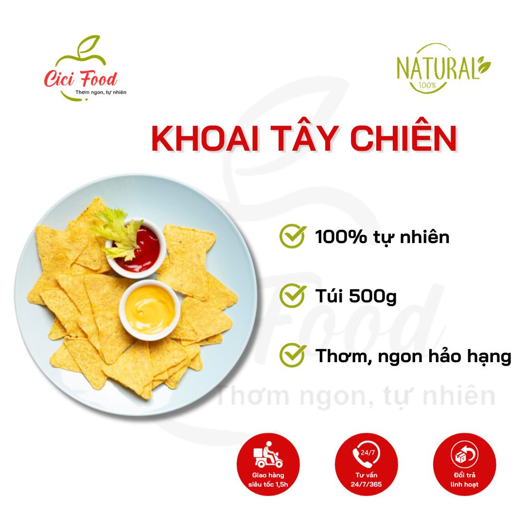 Khoai Tây Chiên Giòn Cici Food