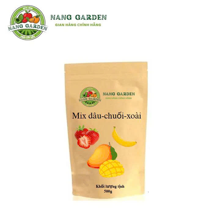 Mix dâu chuối xoài