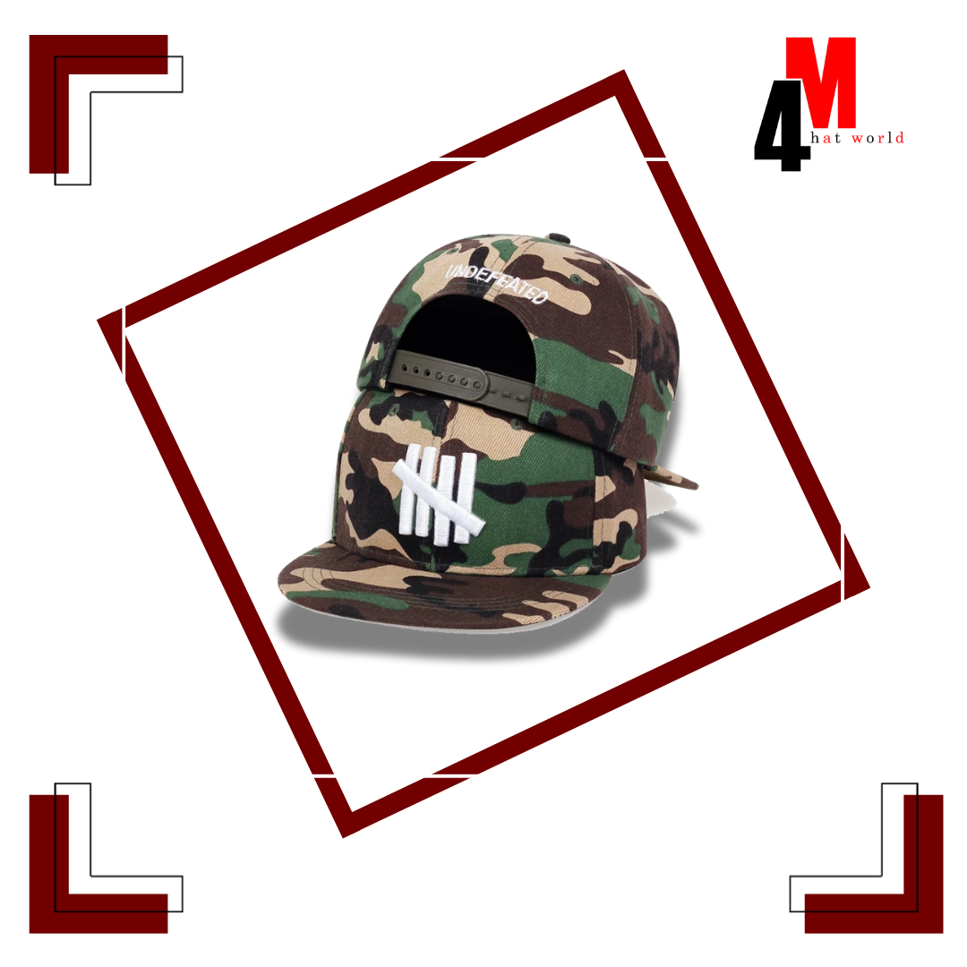4M Mũ Snapback Thiết Kế Màu Quân Đội