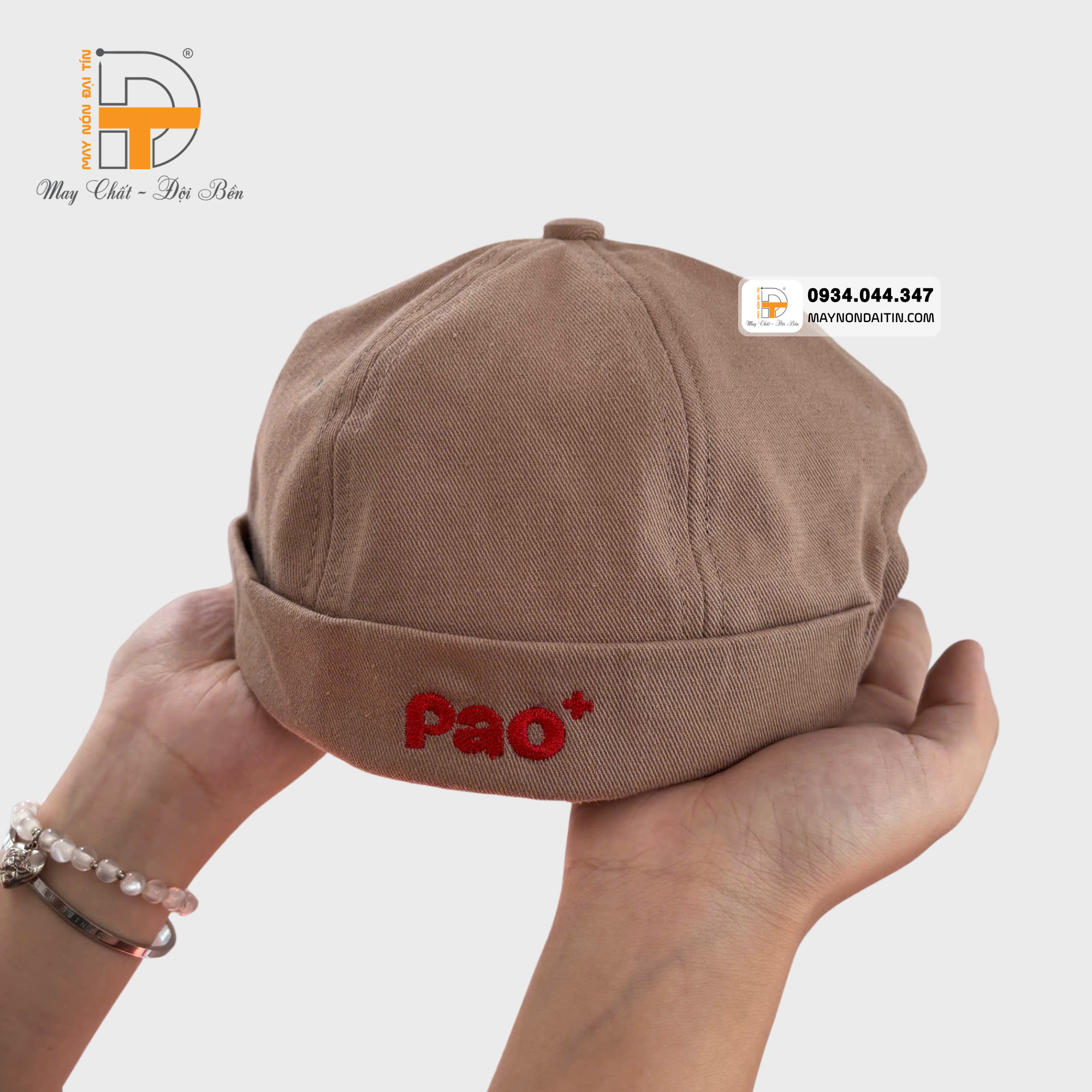 May Nón Không Vành Theo Yêu Cầu