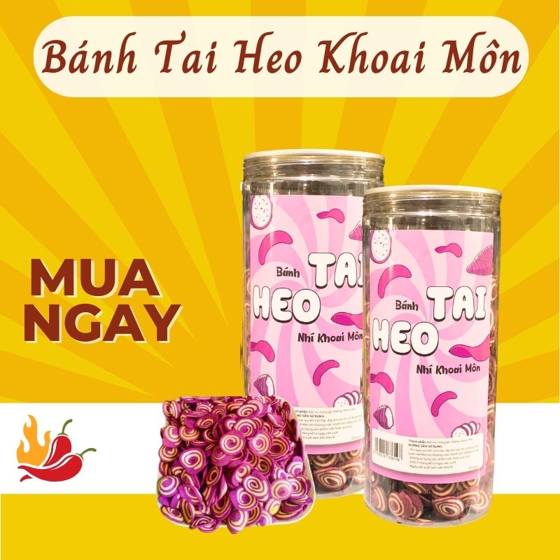 Bánh Tai Heo Khoai Môn