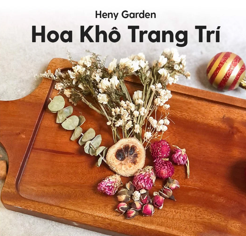 Hoa Khô Trang Trí Nến Thơm