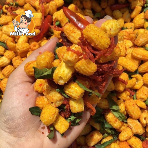 Nui Sấy Khô Bò Lá Chanh