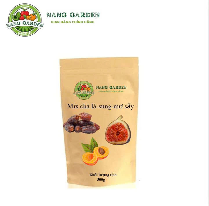 trái cây sấy MIX CHÀ LÀ – SUNG – MƠ SẤY