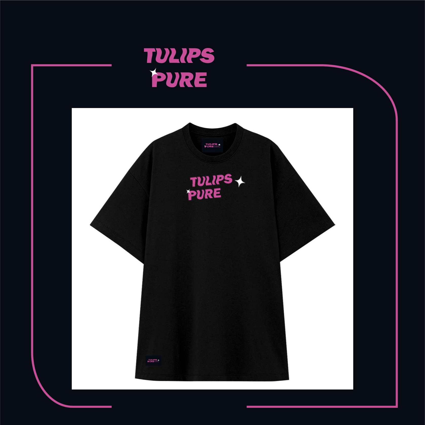 Áo thun front rộng Tulipspure