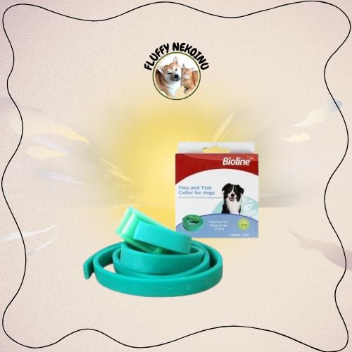 [Fluffy NekoInu] Vòng Cổ Diệt Ve Rận Cho Chó Mèo – Hiệu Quả 8 Tháng, Không Mùi, An Toàn
