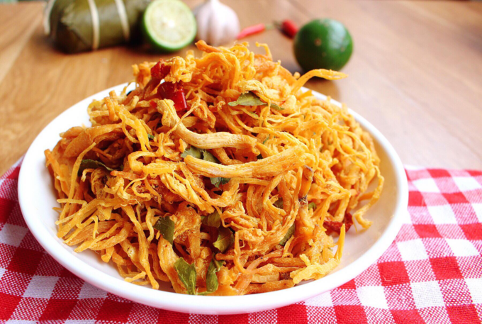 Khô gà lá chanh (100g)