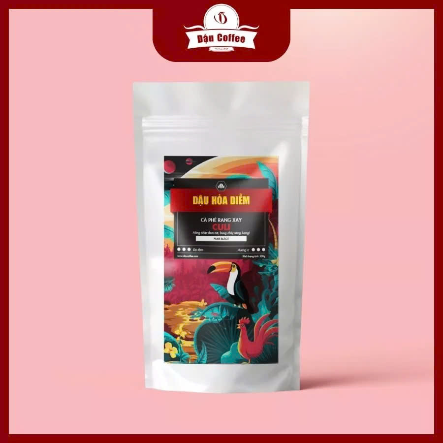 Cà Phê Rang Xay Culi - Dậu Hoả Diễm (250/500G)