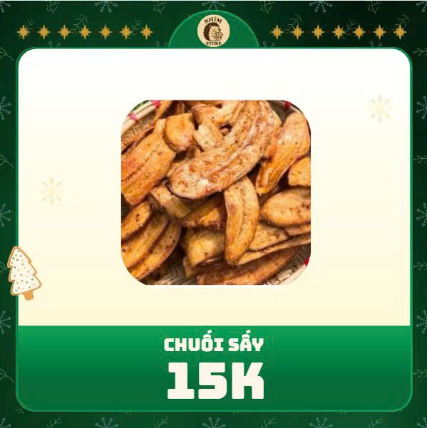 chuối sấy mè vừng tẩm đường