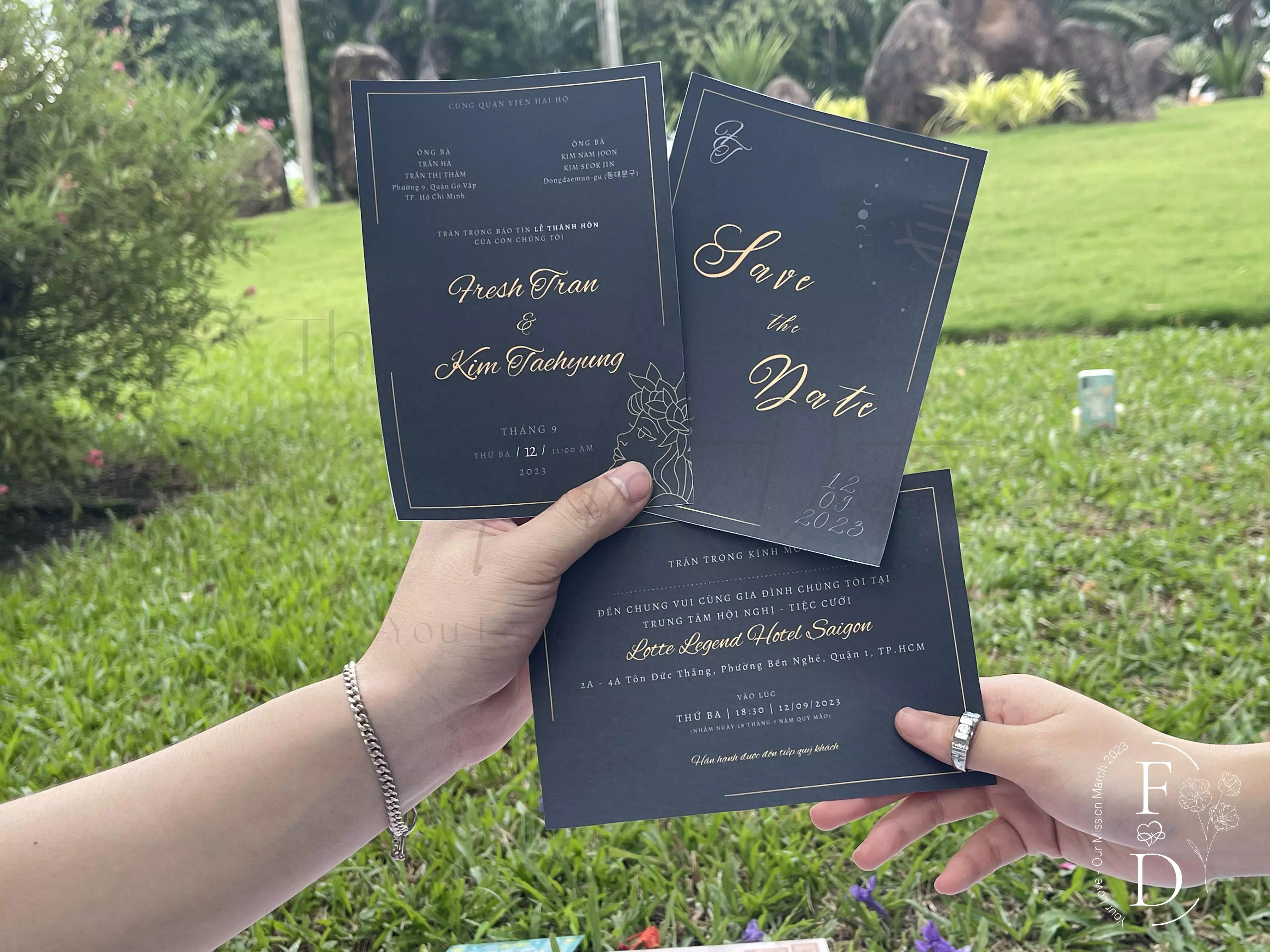 Thiệp cưới cung hoàng đạo | CHD-XN-006 | Mẫu thiệp cưới cung Xử Nữ