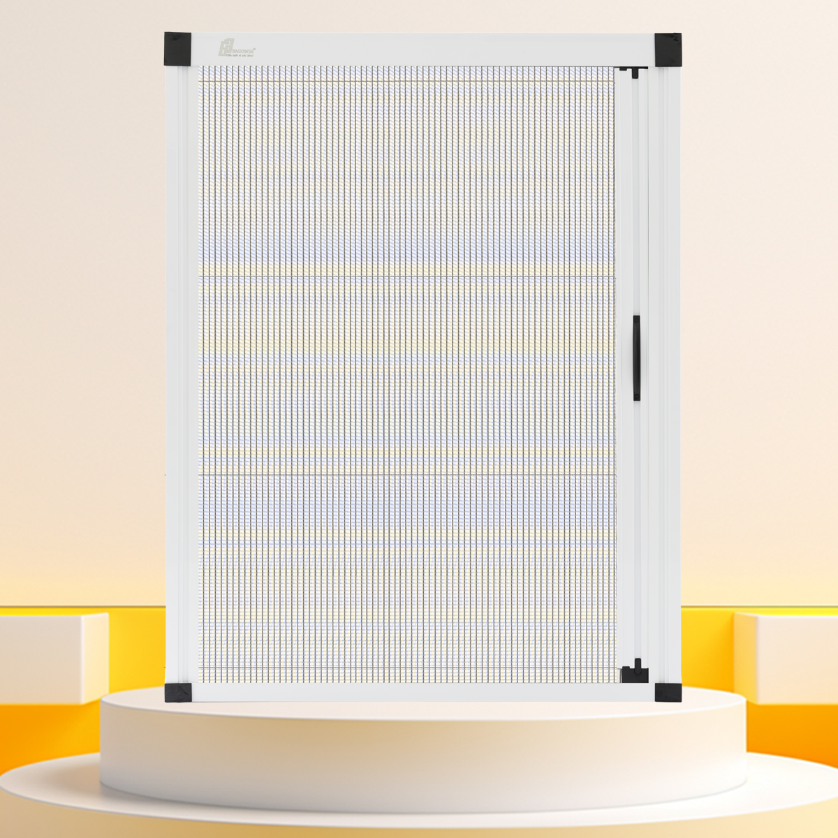 Cửa đi/sổ có ray, lưới xếp hệ 32 [Gold]