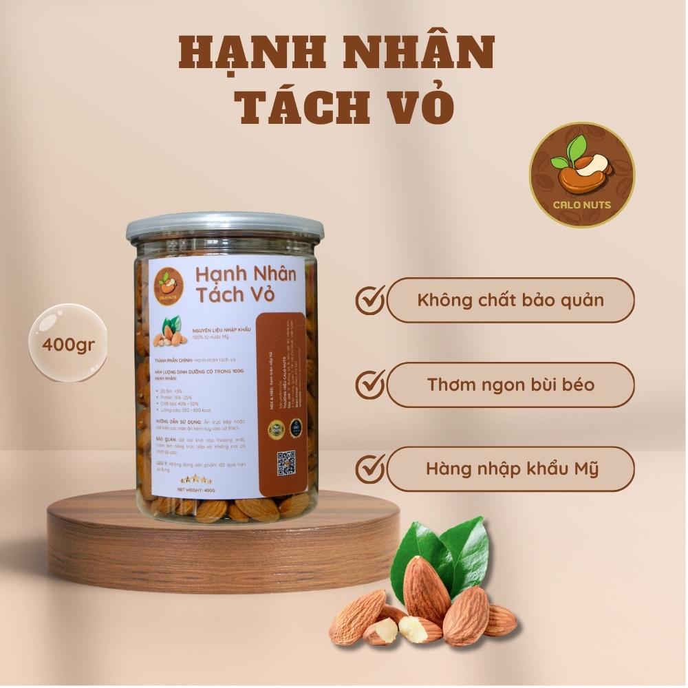 Hạt hạnh nhân Mỹ Calo Nuts