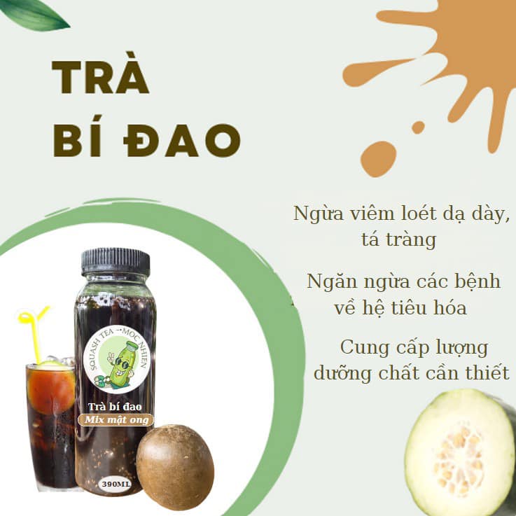 Trà bí đao mật ong