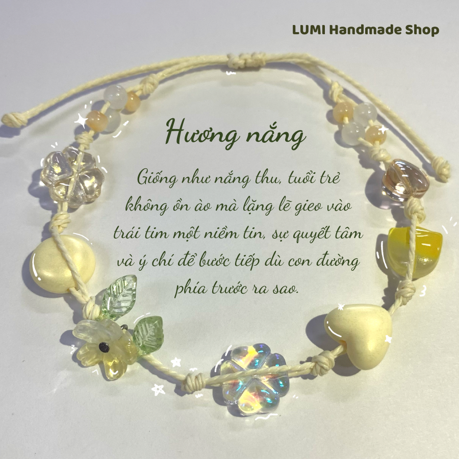 HƯƠNG NẮNG - VÒNG TAY HANDMADE