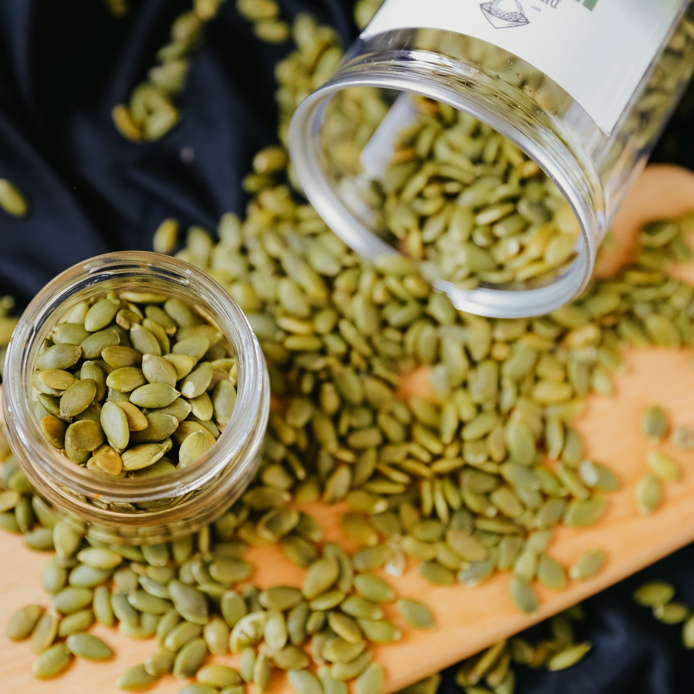 Hạt bí xanh tách vỏ